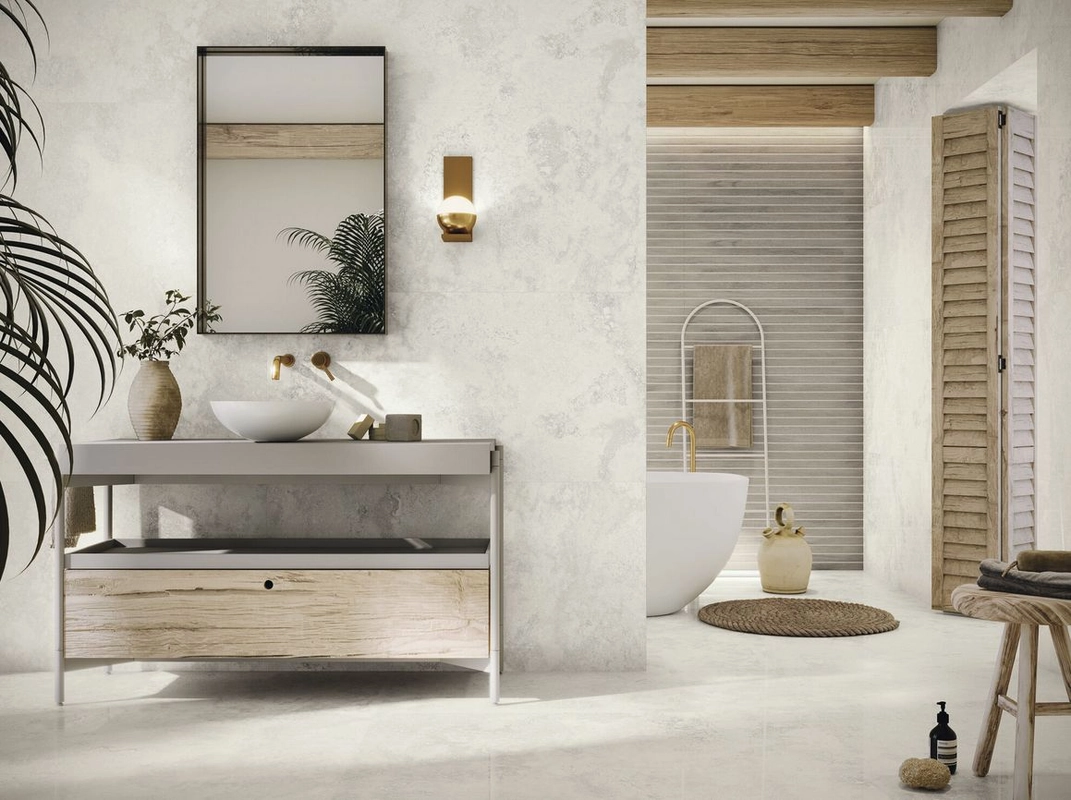 płytka wielkoformatowa w łazience