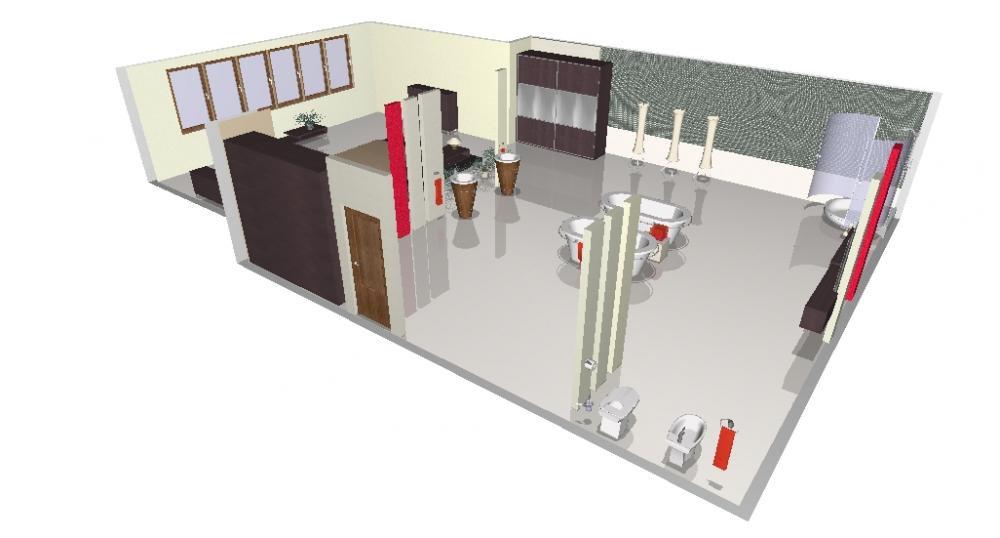 Pokój kąpielowy dla dwojga.