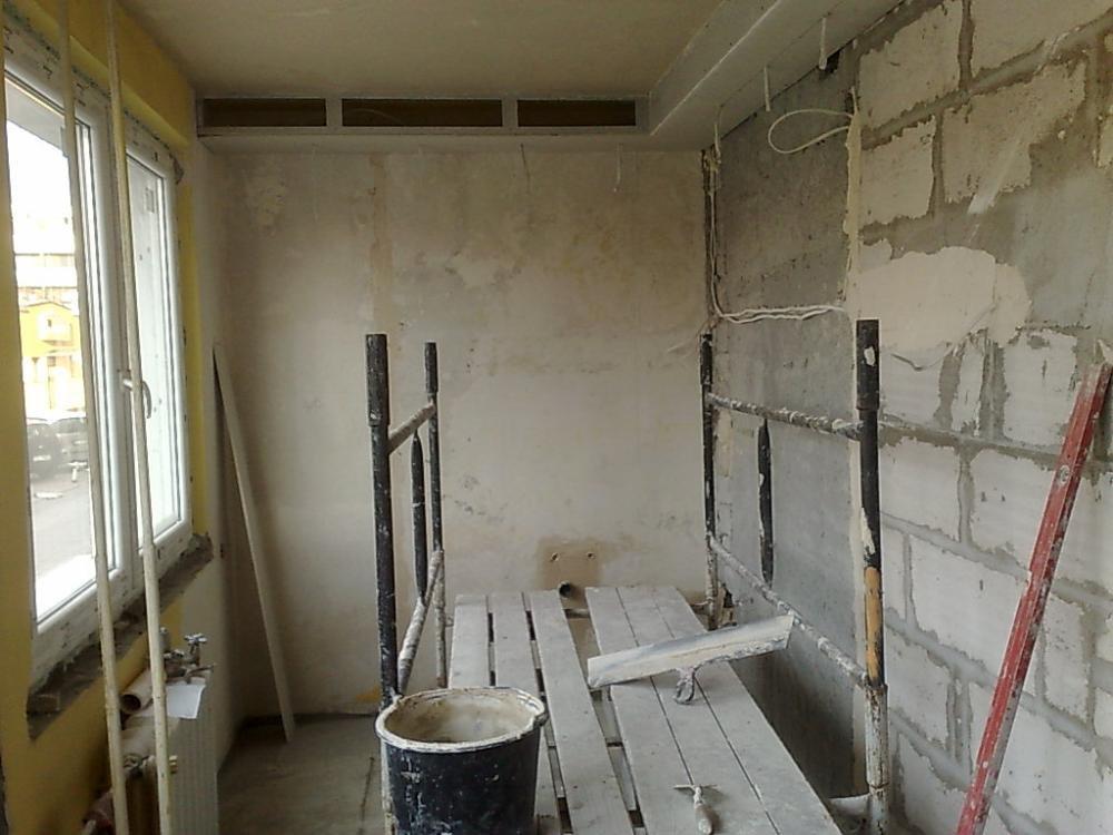 Kuchnia w trakcie remontu:)