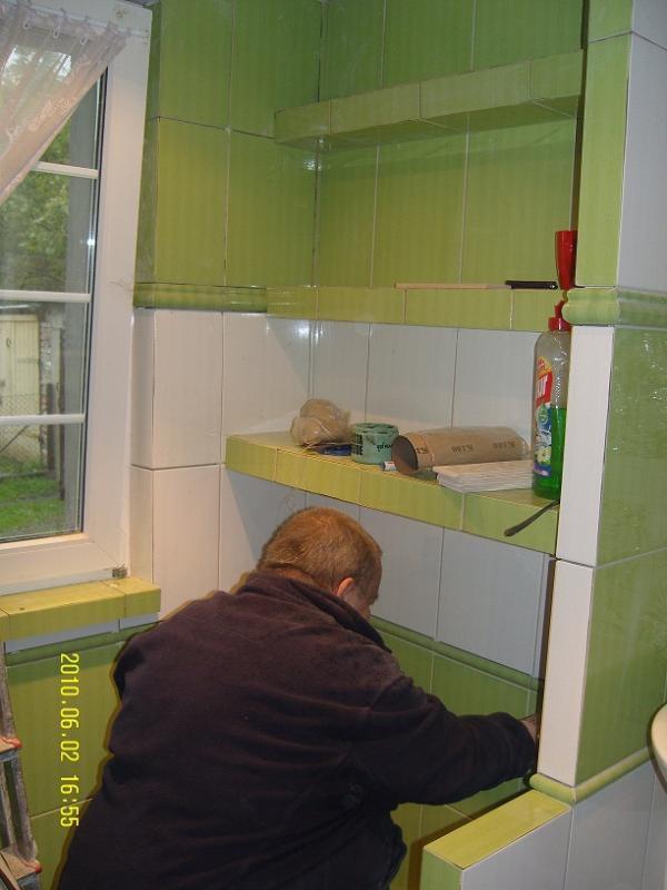 moja łazienka zieleń  kolor wiosny i lata, zdjęcie 2