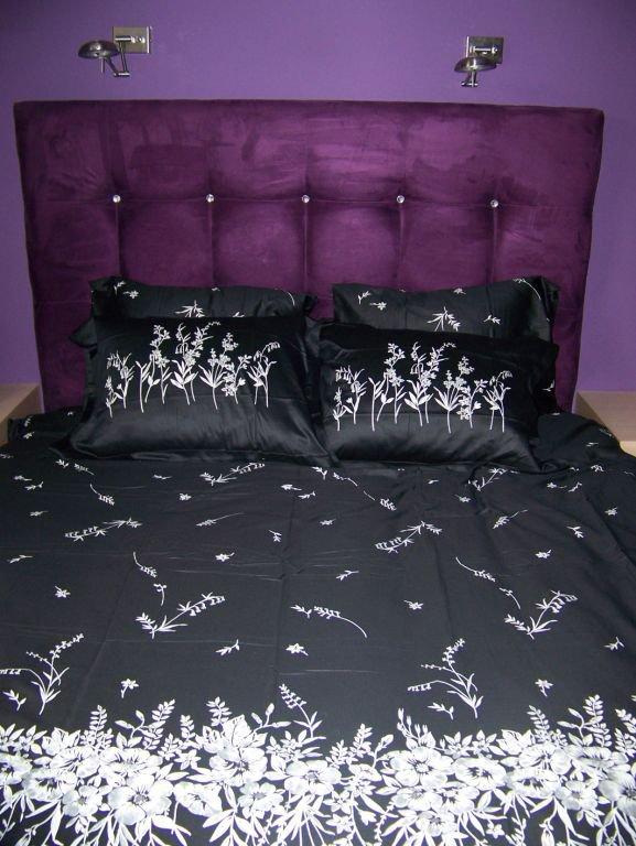 Sypialnia ubrana w fiolet, zdjęcie 7