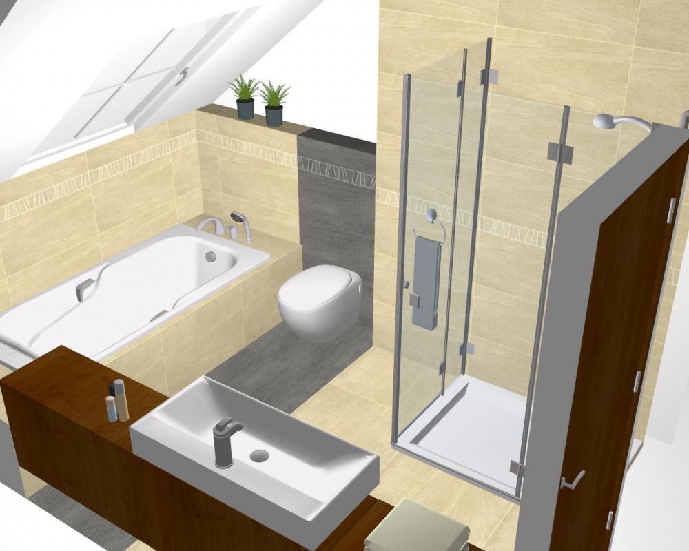 ŁAZIENKA NA PODDASZU, zdjęcie 6