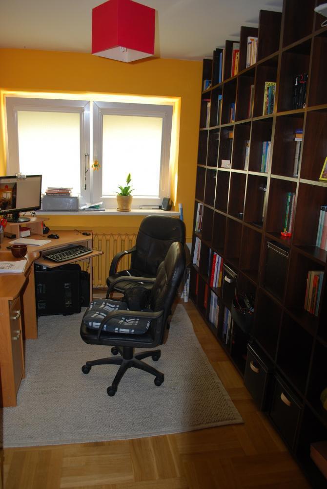 Słoneczna pracownia z biblioteką, zdjęcie 4