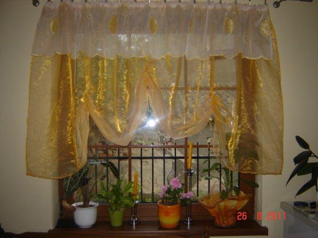 firanki uszyte samodzielnie, zdjęcie 1