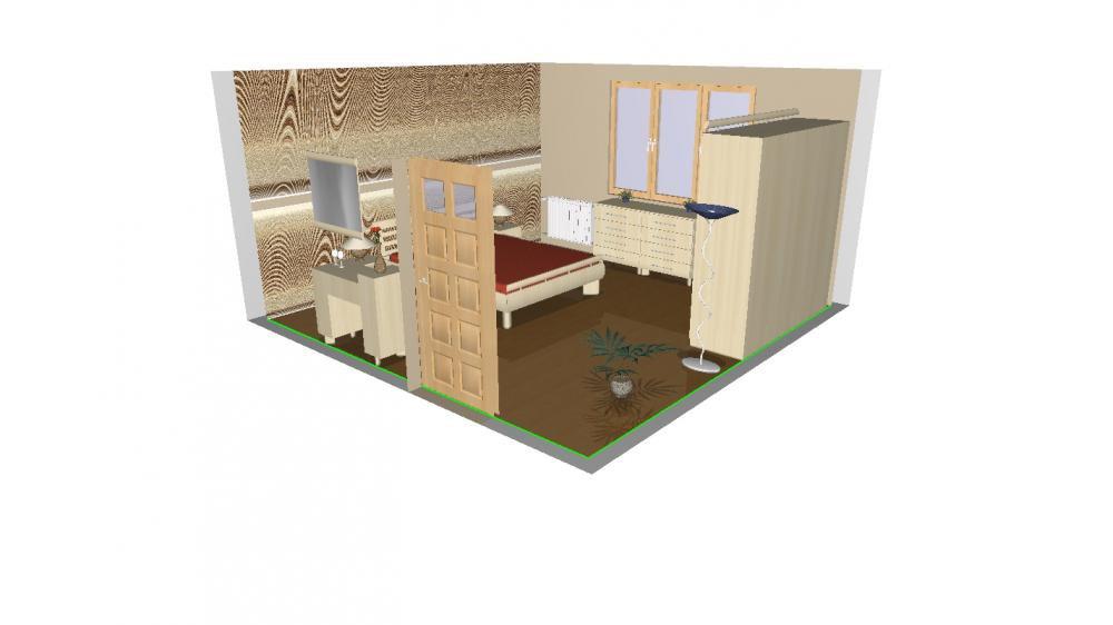 Projekt- sypialnia, zdjęcie 4