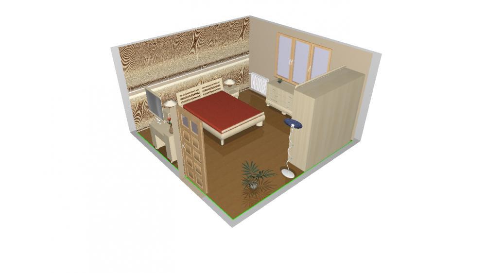 Projekt- sypialnia, zdjęcie 2