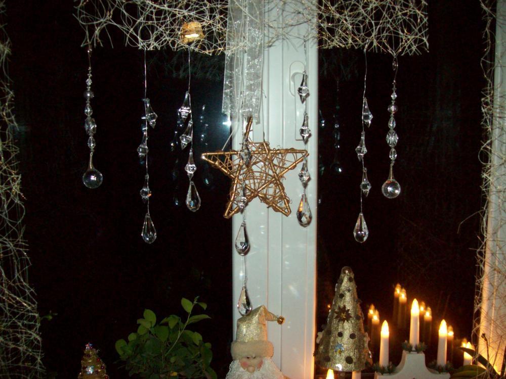 Okno udekorowane na święta, zdjęcie 7