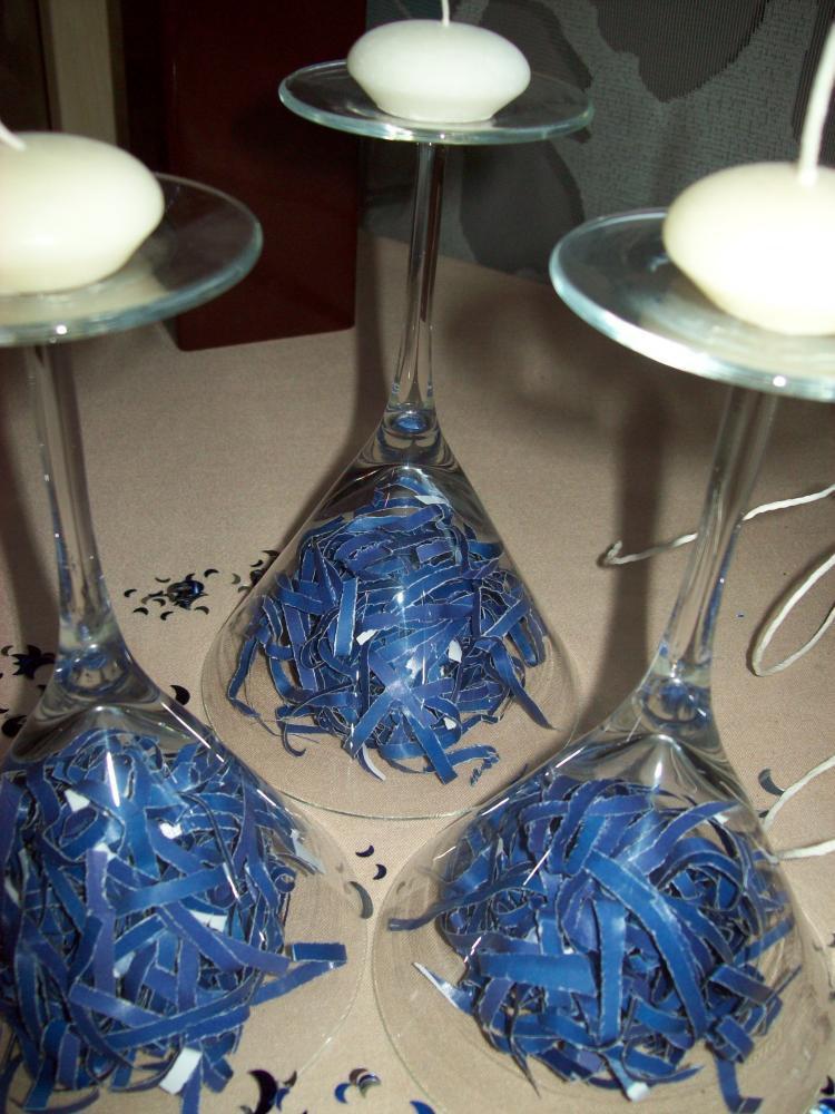 Kompozycja z kieliszków do martini, zdjęcie 3