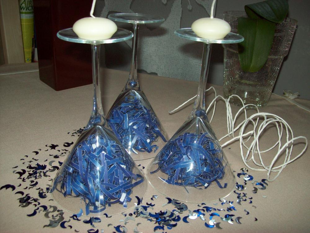 Kompozycja z kieliszków do martini, zdjęcie 1