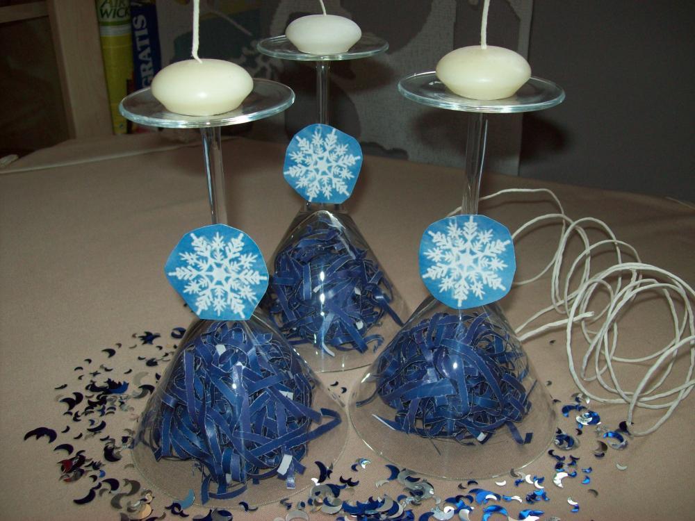 Kompozycja z kieliszków do martini, zdjęcie 8