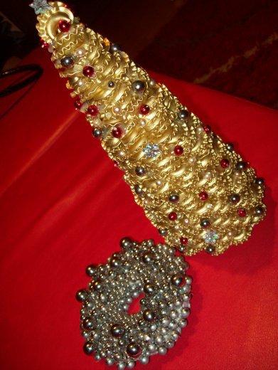 Srebrny wianek świąteczny, zdjęcie 2