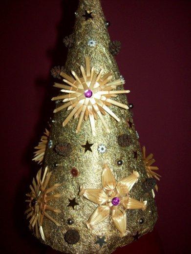 Choinki w doniczce- rękodzieło, zdjęcie 2