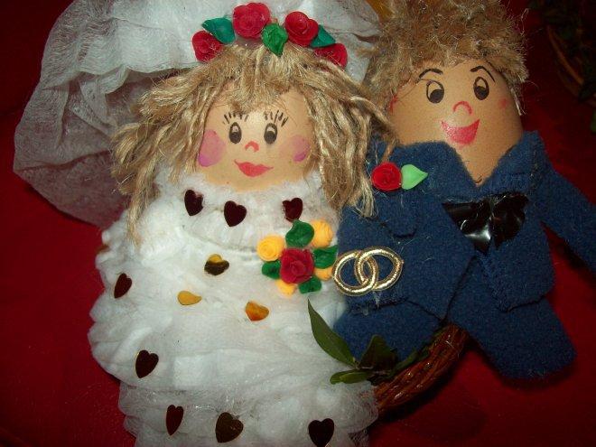 Para Młoda z jaj- rękodzieło, zdjęcie 6