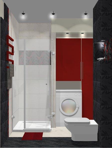 mieszkanie 41 m, łazienka, zdjęcie 3