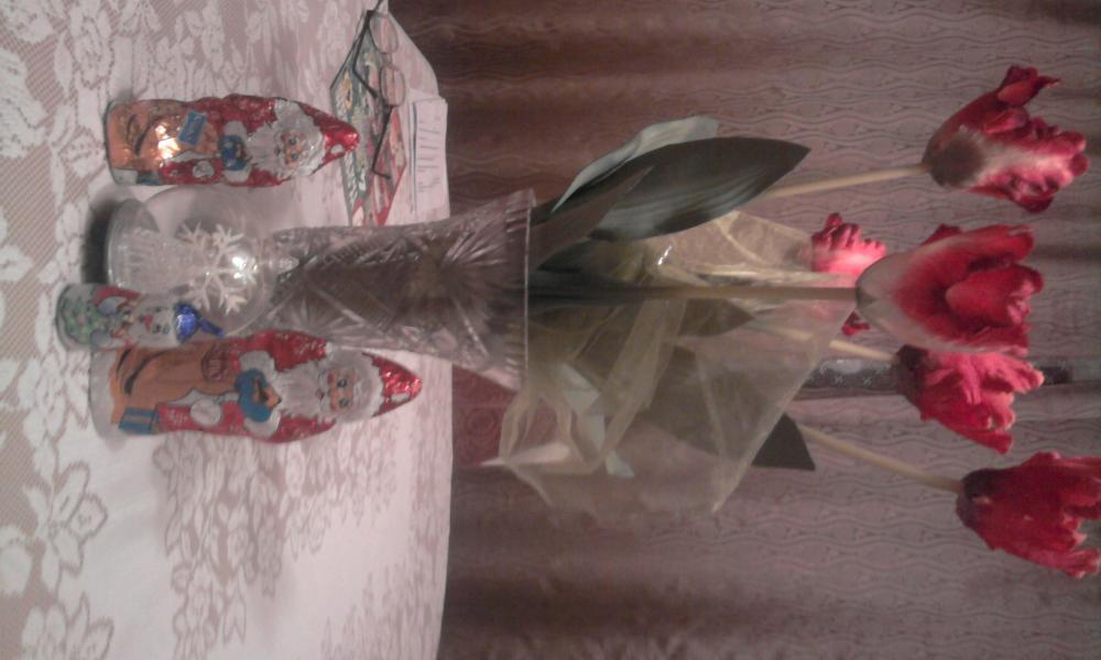 mikołaje bałwanek i kwiatek., zdjęcie 2