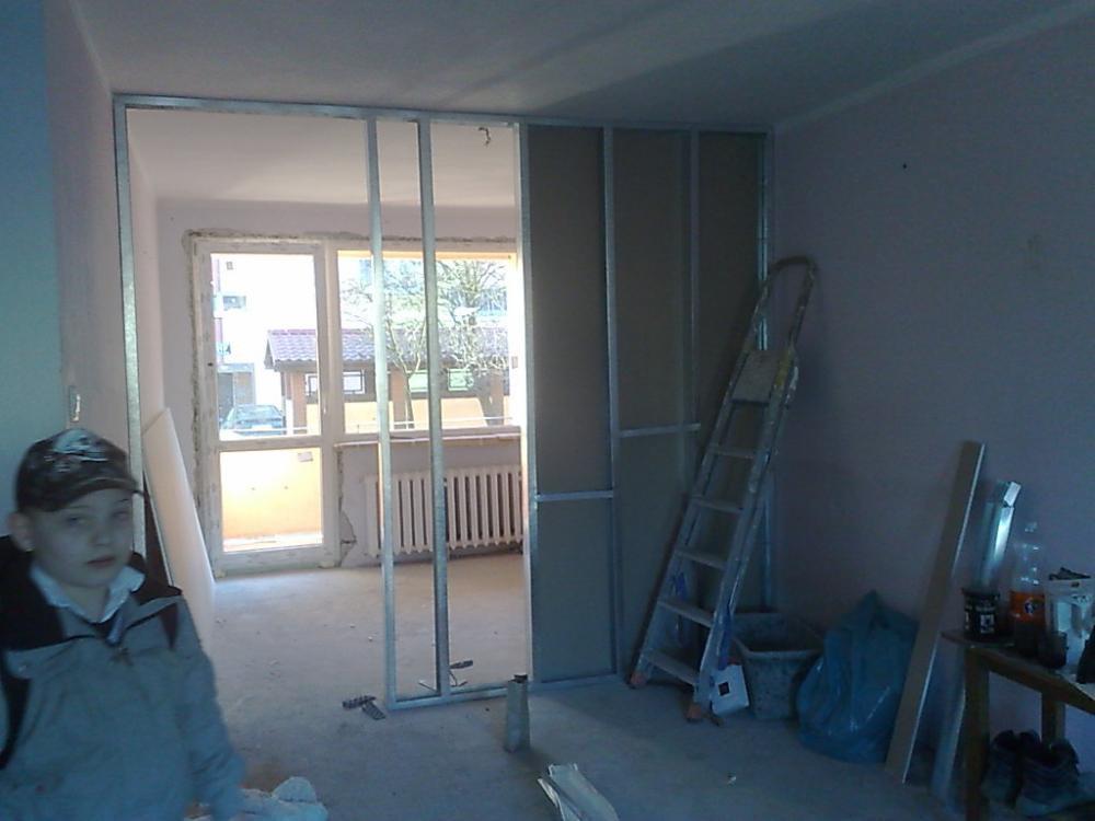 Salon w trakcie i po remoncie:), zdjęcie 3