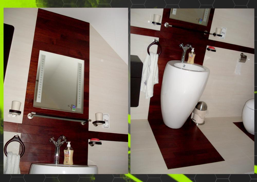 Łazienka z drewnem , zdjęcie 1