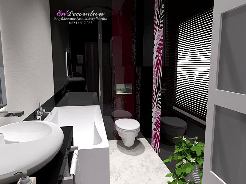 Łazienka z purpurą , zdjęcie 2