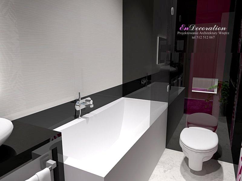 Łazienka z purpurą , zdjęcie 3