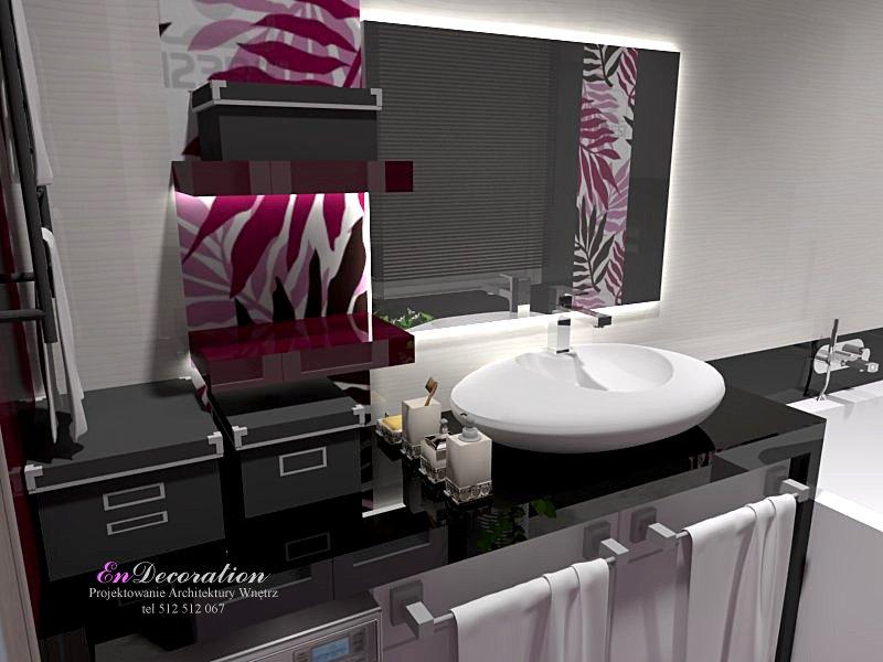 Łazienka z purpurą , zdjęcie 4