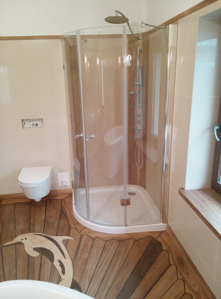 Drewno w łazience, zdjęcie 6