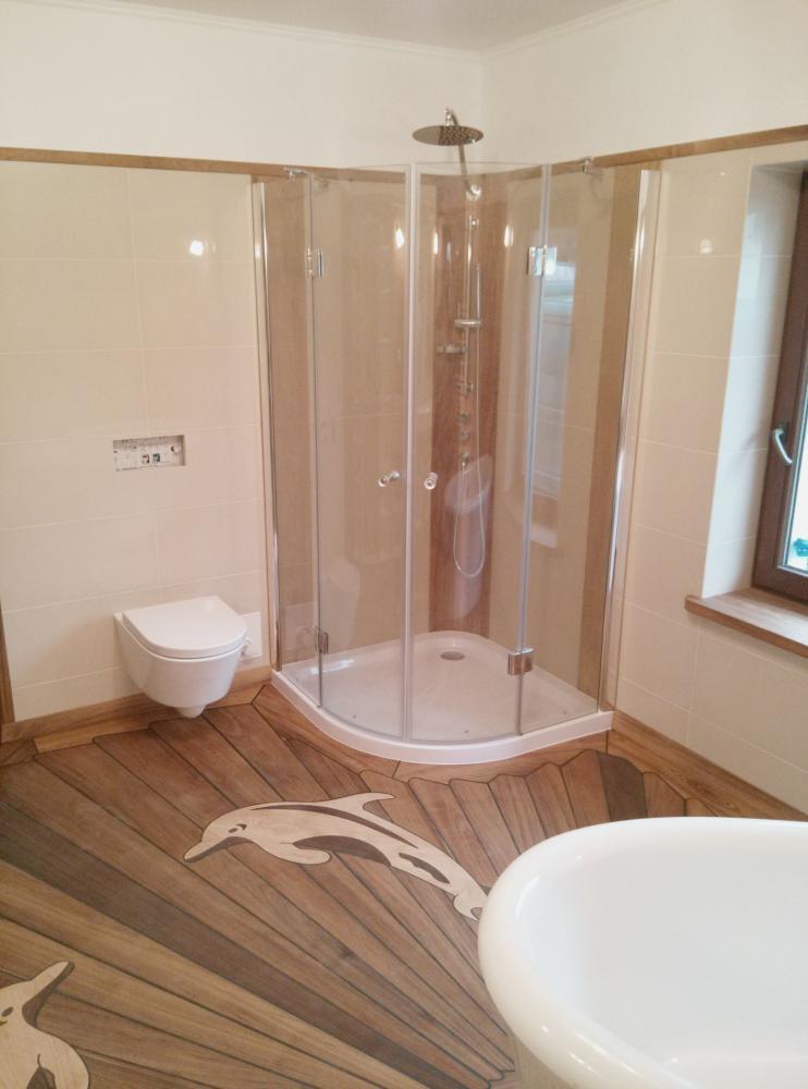 Drewno w łazience, zdjęcie 3