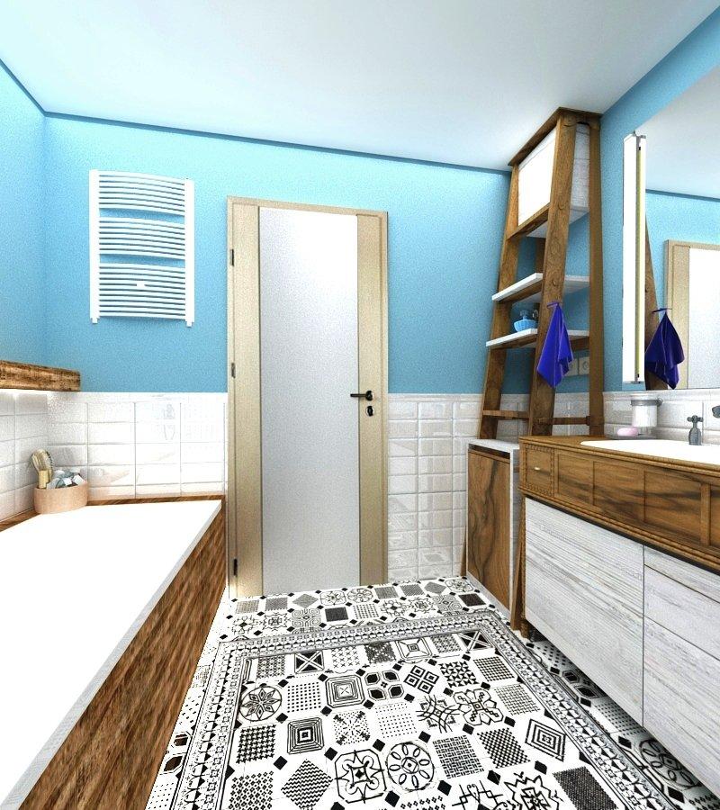 Niebieska łazienka, zdjęcie 6