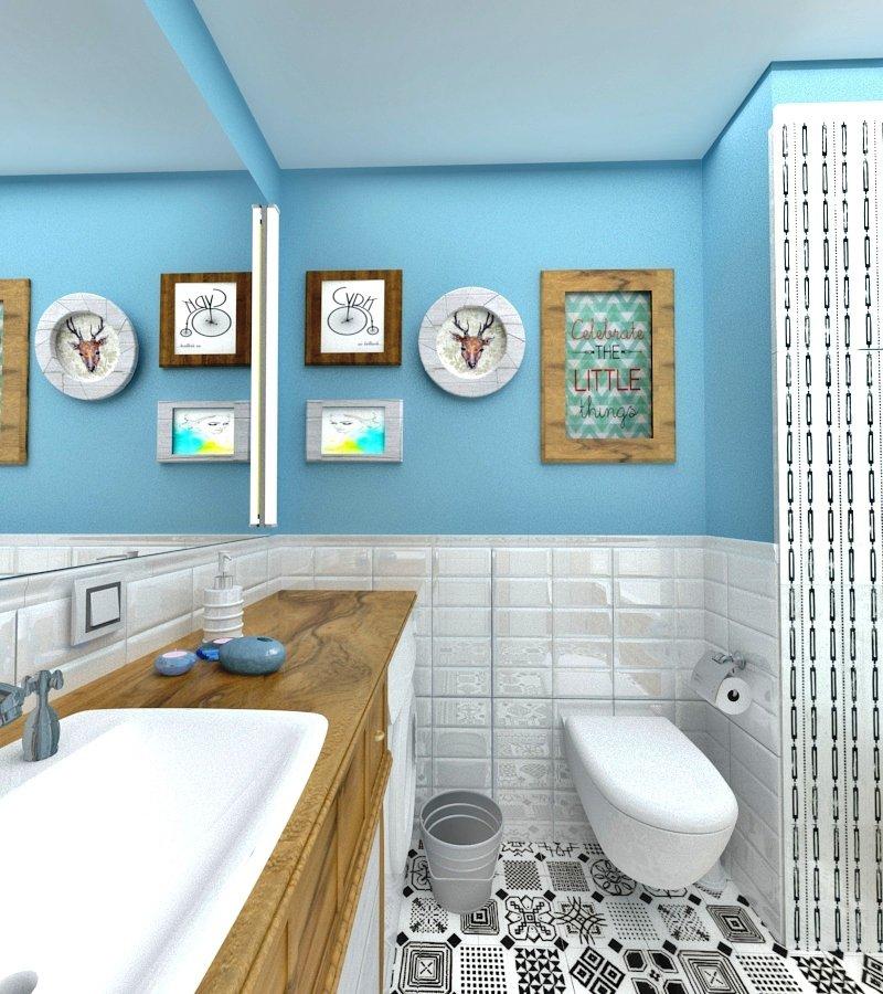 Niebieska łazienka, zdjęcie 3