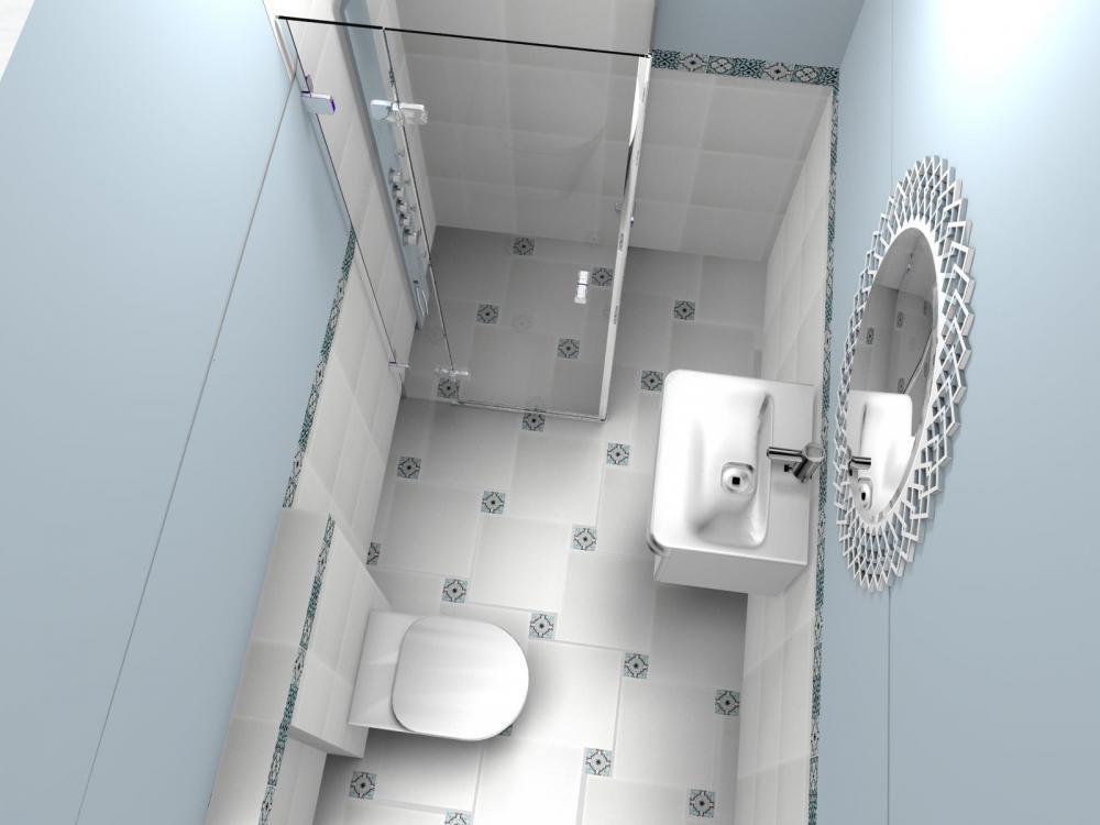 Mała Łazienka w bieli, zdjęcie 1