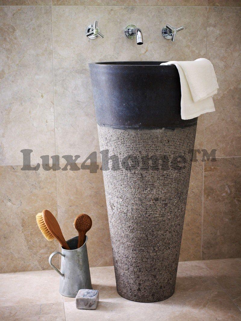 Umywalka stojąca z kamienia naturalnego, zdjęcie 10