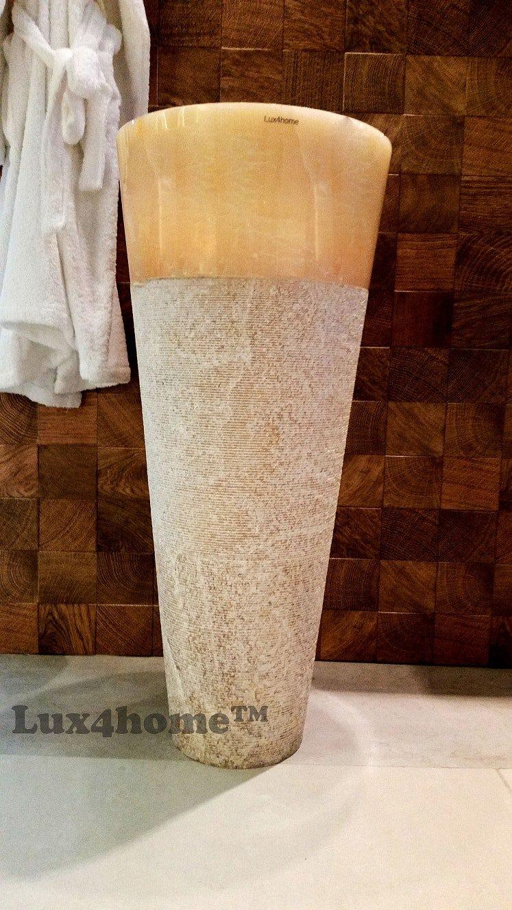 Umywalka stojąca z kamienia naturalnego, zdjęcie 73