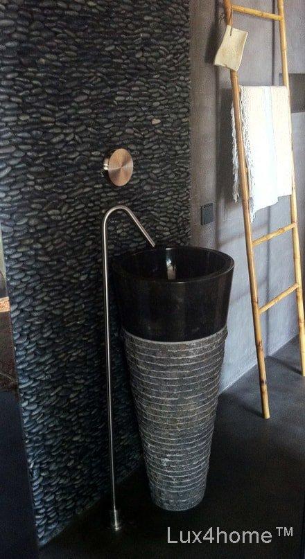 Umywalka stojąca z kamienia naturalnego, zdjęcie 2