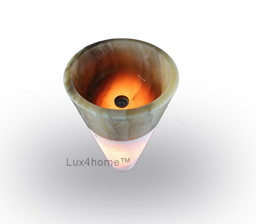 Umywalka stojąca z kamienia naturalnego, zdjęcie 29