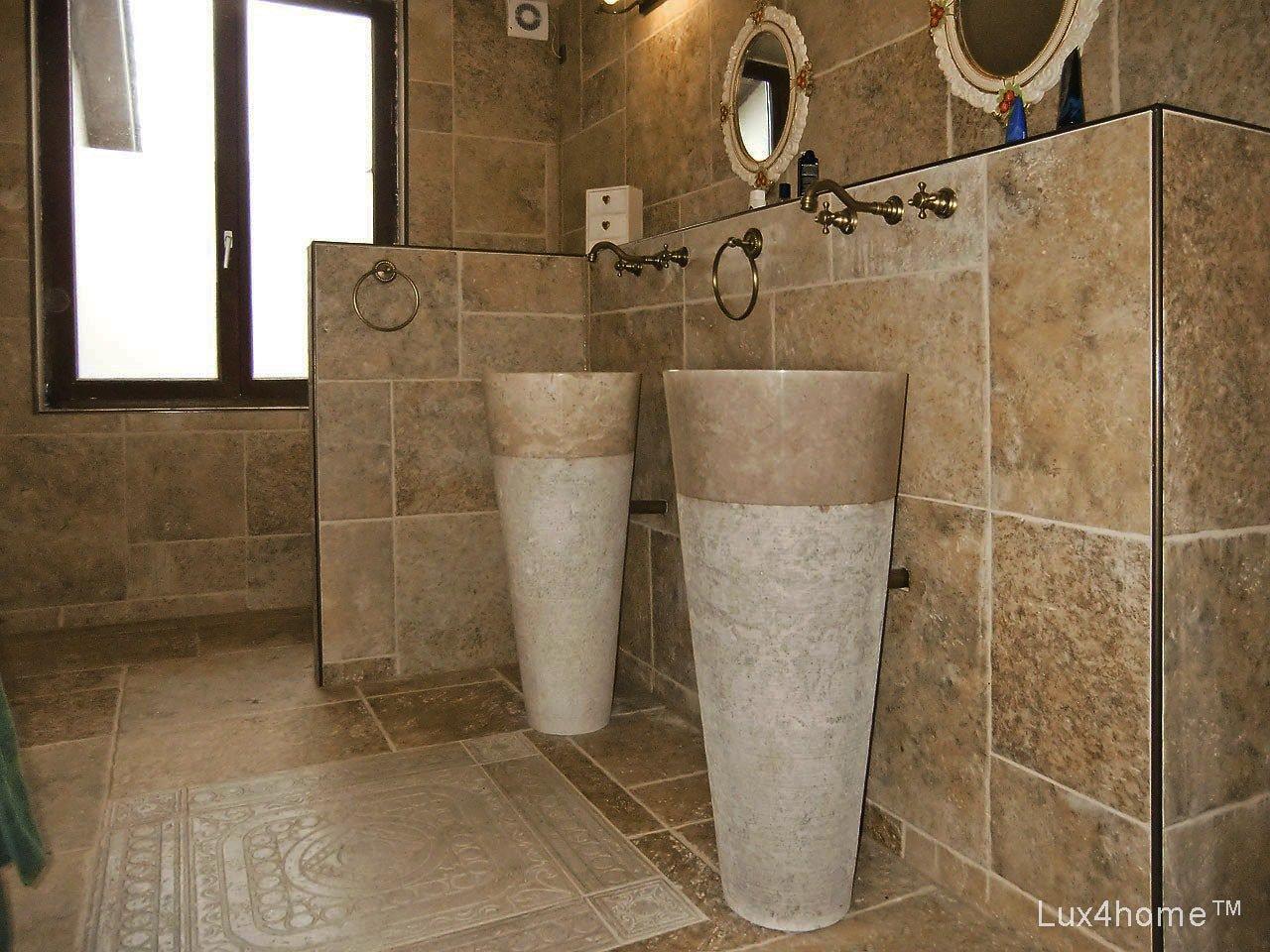 Umywalka stojąca z kamienia naturalnego, zdjęcie 48