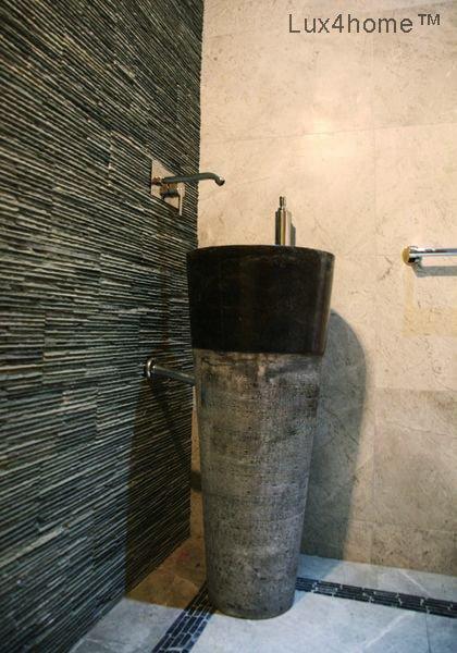 Umywalka stojąca z kamienia naturalnego, zdjęcie 1