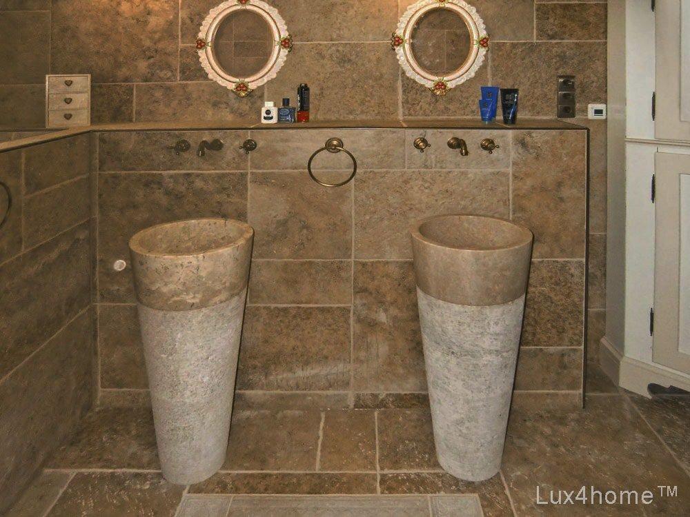 Umywalka stojąca z kamienia naturalnego, zdjęcie 19