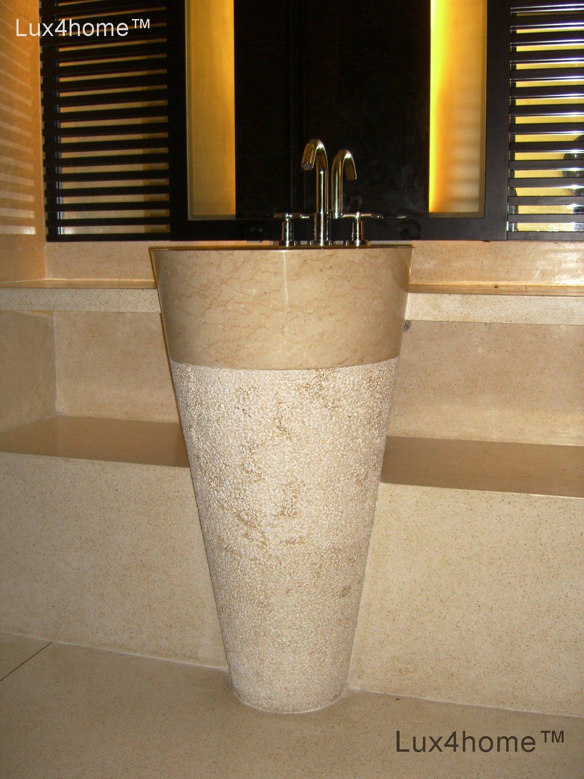 Umywalka stojąca z kamienia naturalnego, zdjęcie 53