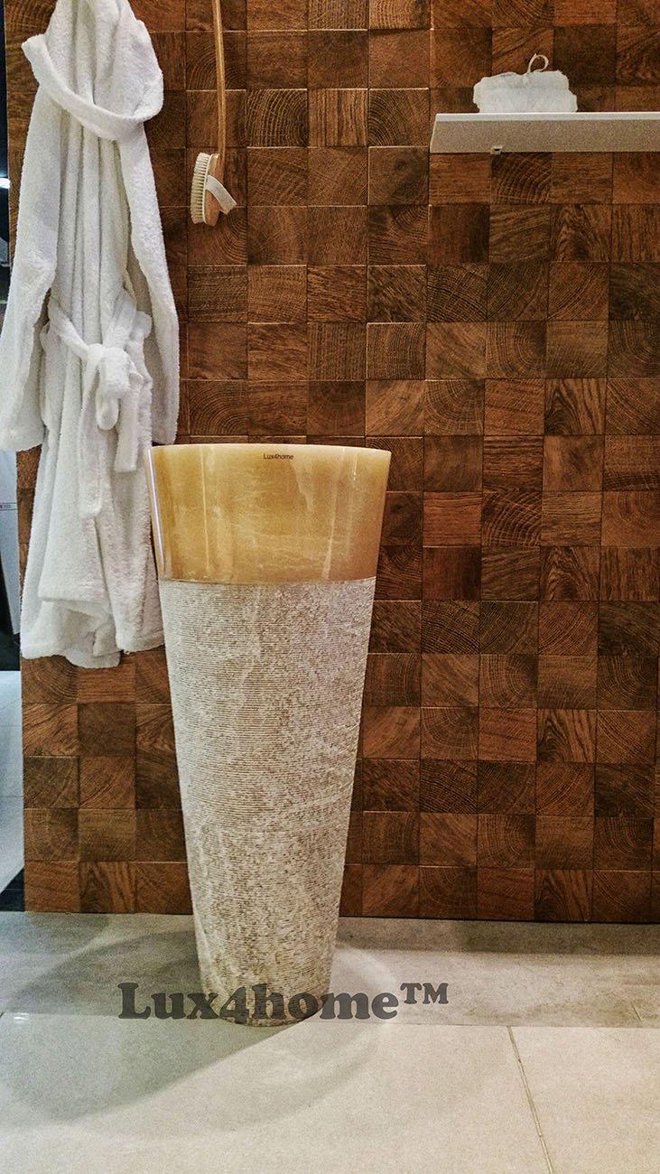 Umywalka stojąca z kamienia naturalnego, zdjęcie 41