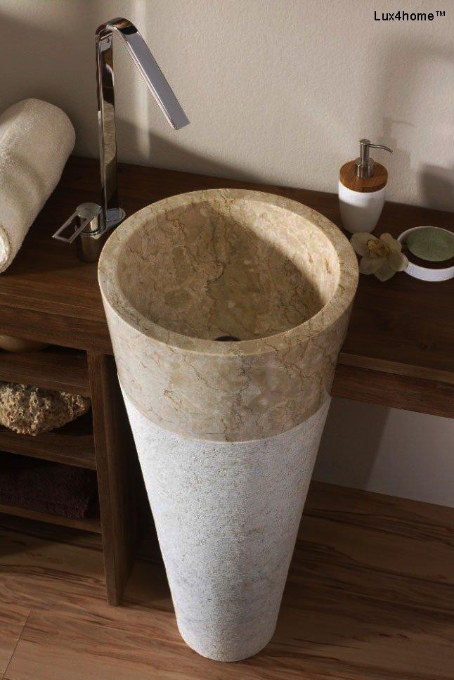 Umywalka stojąca z kamienia naturalnego, zdjęcie 81