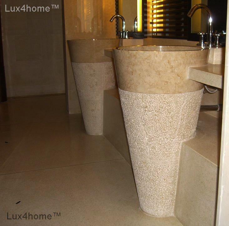 Umywalka stojąca z kamienia naturalnego, zdjęcie 54