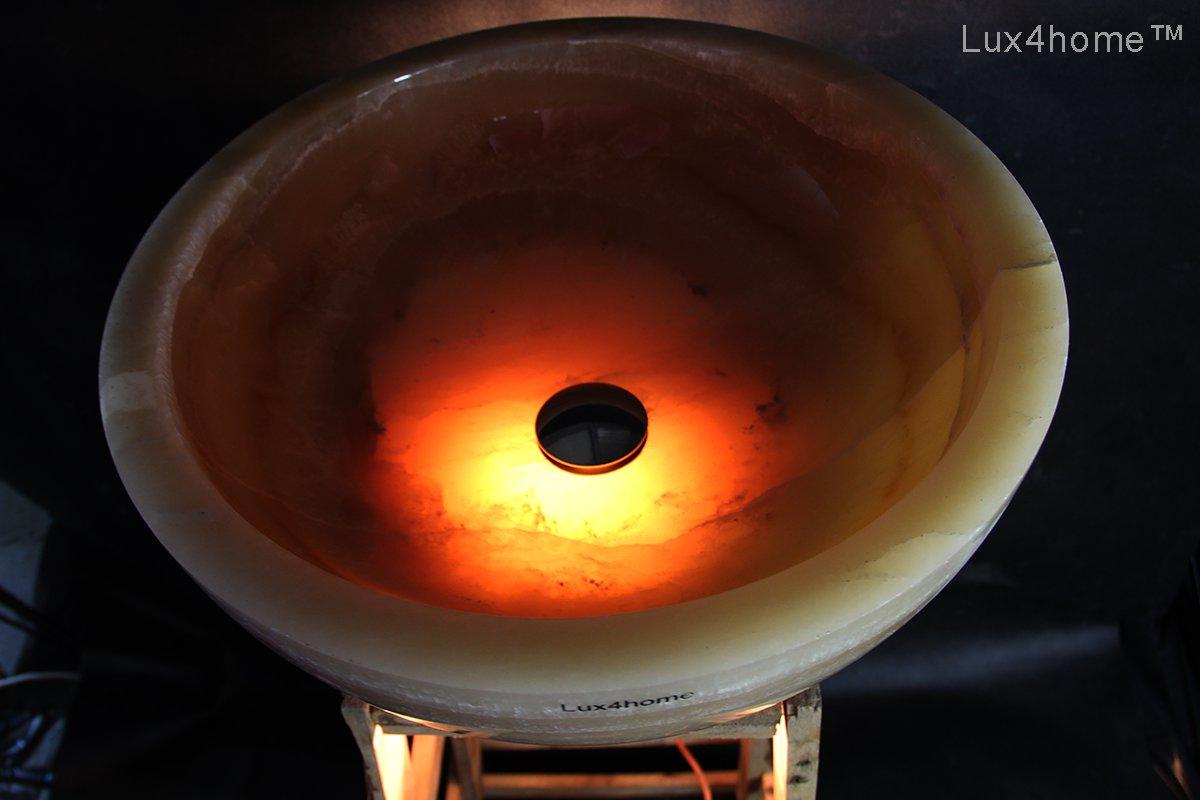 Podświetlony onyks - umywalki onyksowe, zdjęcie 8