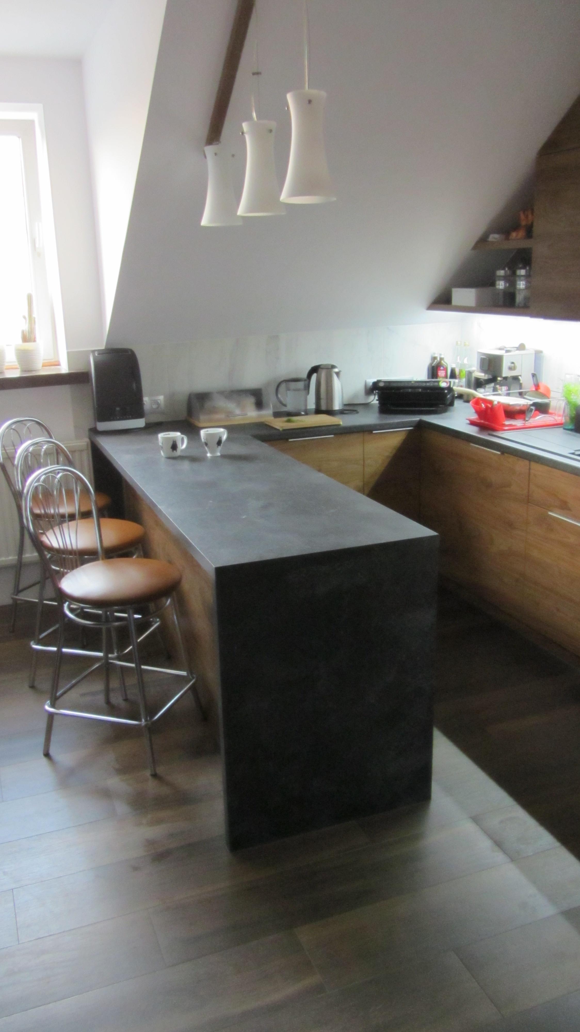 Przytulna kuchnia drewno, zdjęcie 2