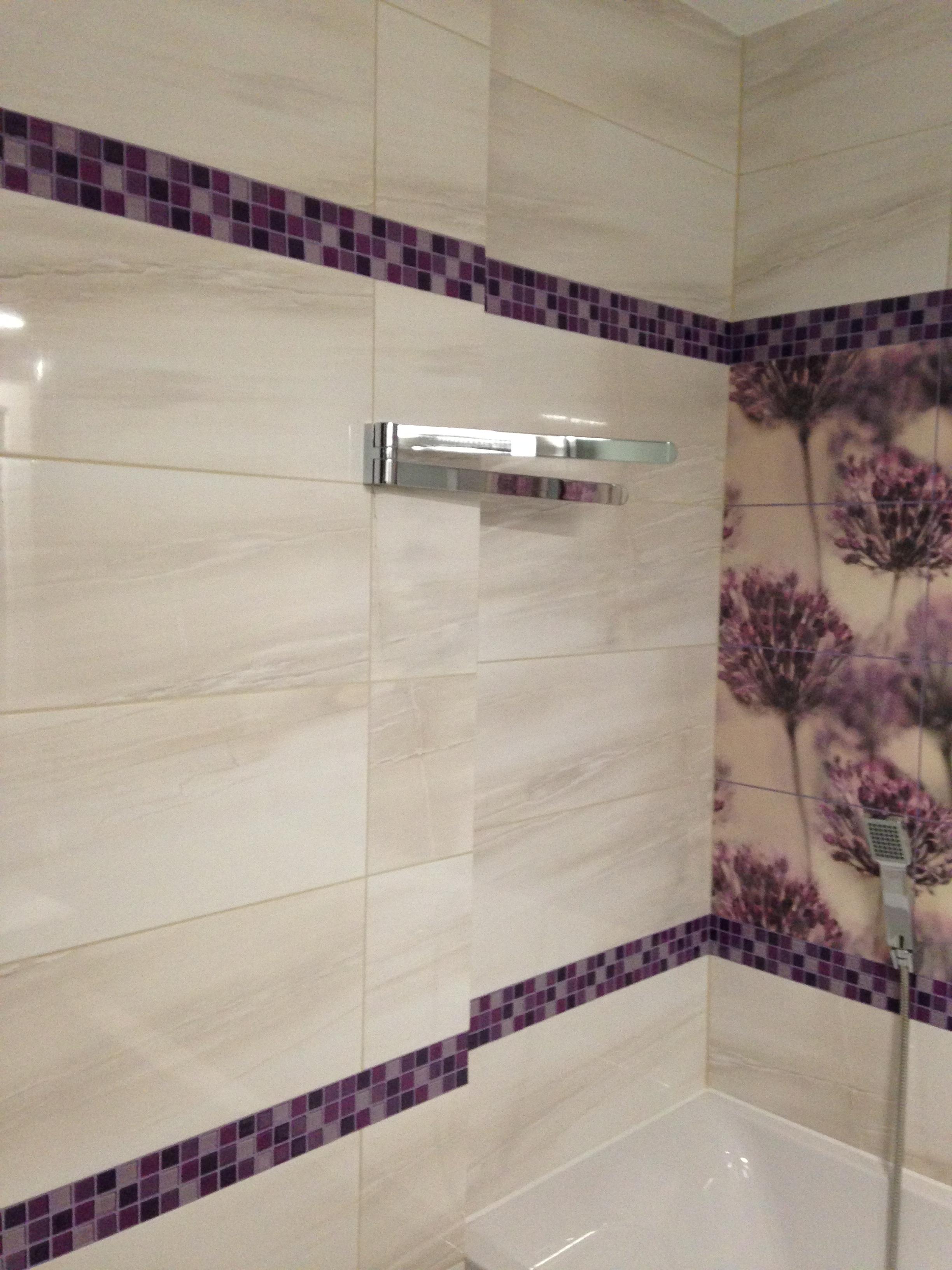 Mała fioletowa łazienka, zdjęcie 8