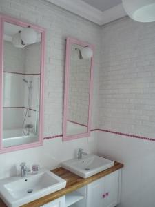 Różowa łazienka dla dziewczynek