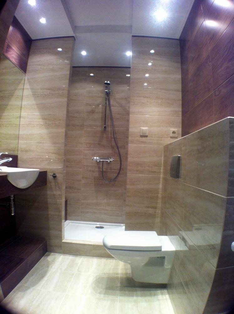 Łazienka w bloku - zamiast wanny