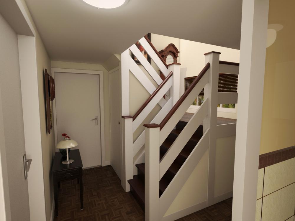 klasyczne wnetrze - wizualizacja