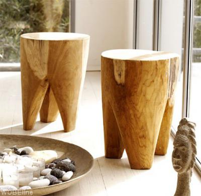  Drewniane stołki stoliki