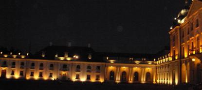 Pałac Branickich nocą, zdjęcie 1