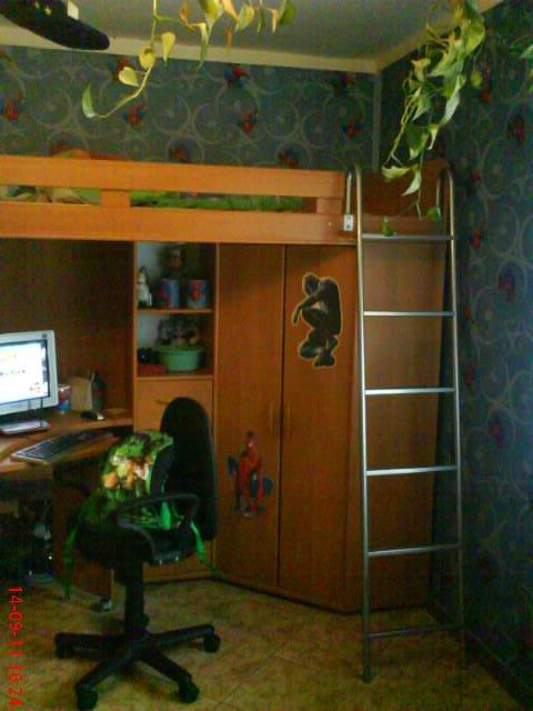 pokój fana SPIDERMANA