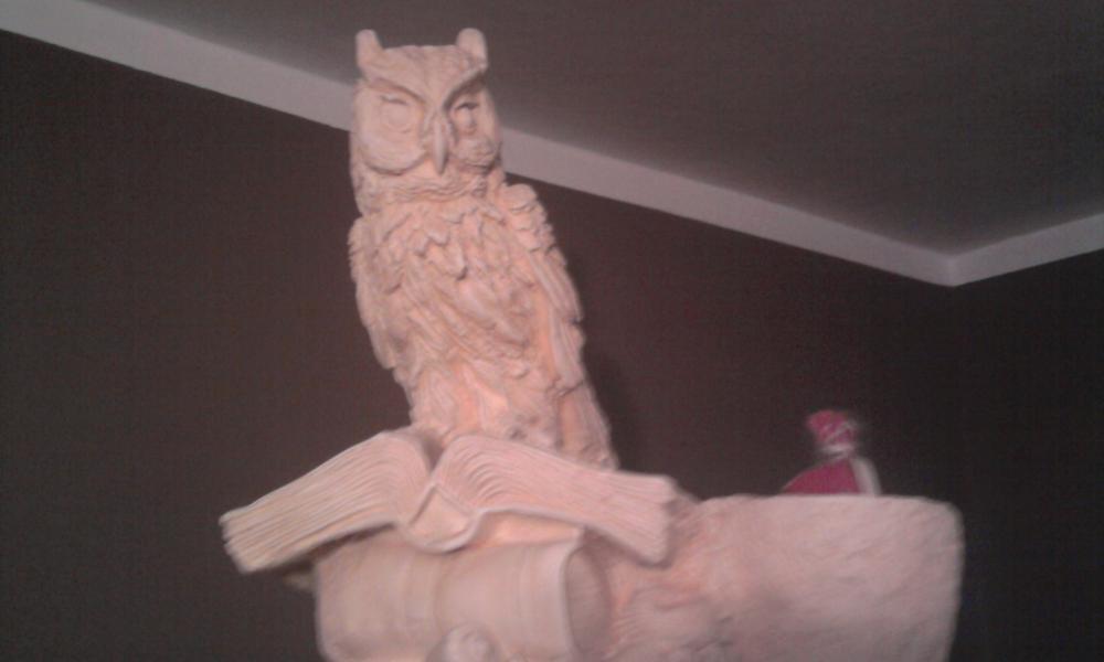 sowa i znaleziska mojego męża..